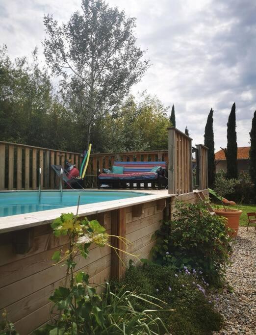 Maison Avec Piscine Dans Village Provencal. Courthézon Eksteriør billede